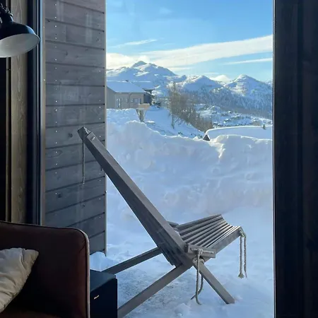 Moderne Hytte Med Udsigt I Rauland Feriehus *